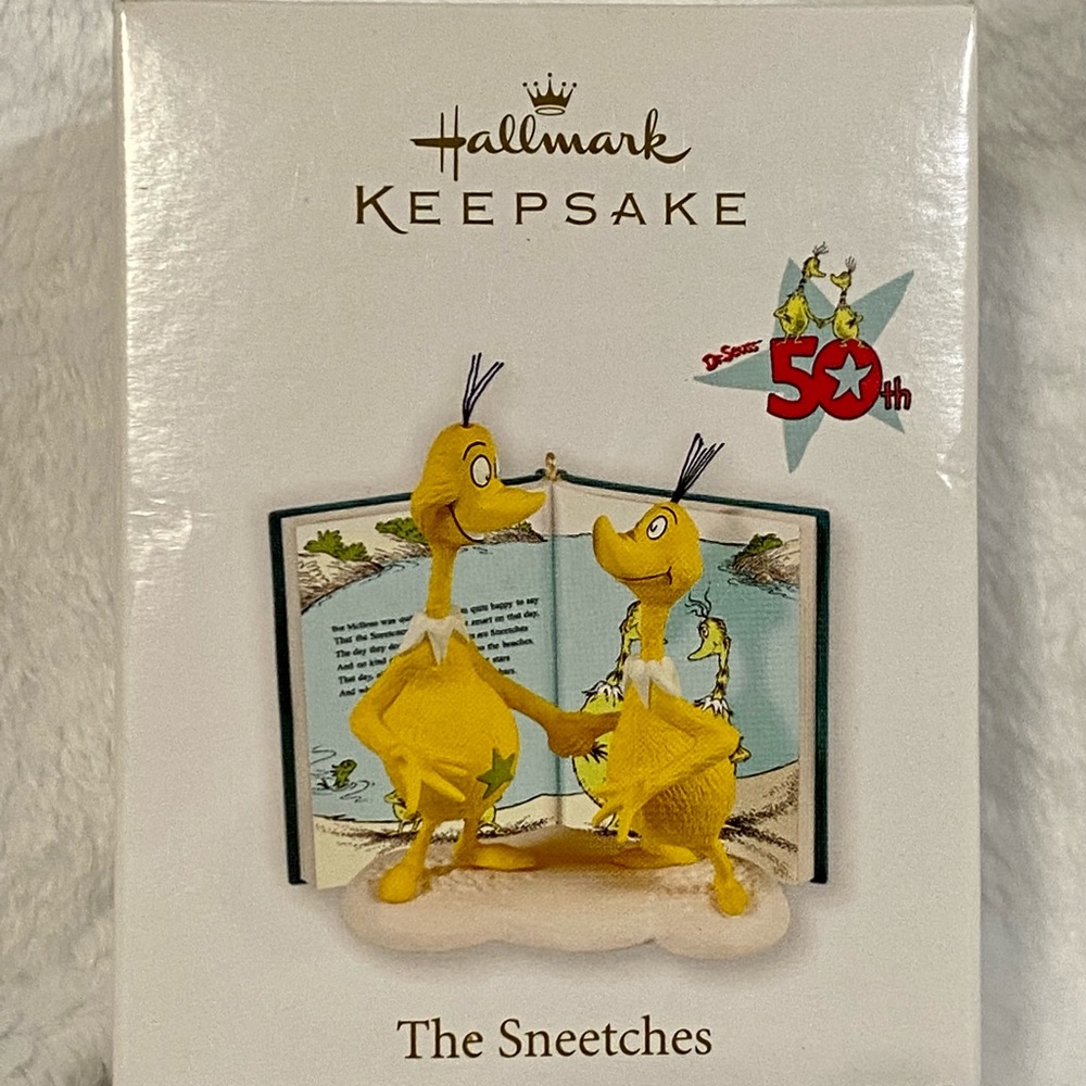 Hallmark Keepsake Dr Seuss The Sneetches Ornament • 2011 • Christmas Tree Decor